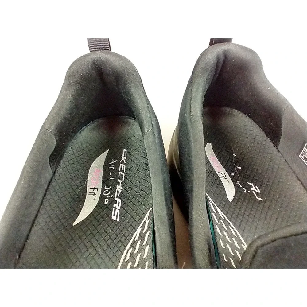 Skechers‎ GoWalk Arch Fit Black Slip On Walking Shoes 124411 Womens 9
